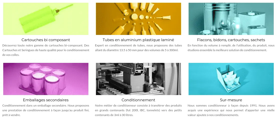 Exemple de réalisation autour du conditionnement à façon conditionnement à façon
