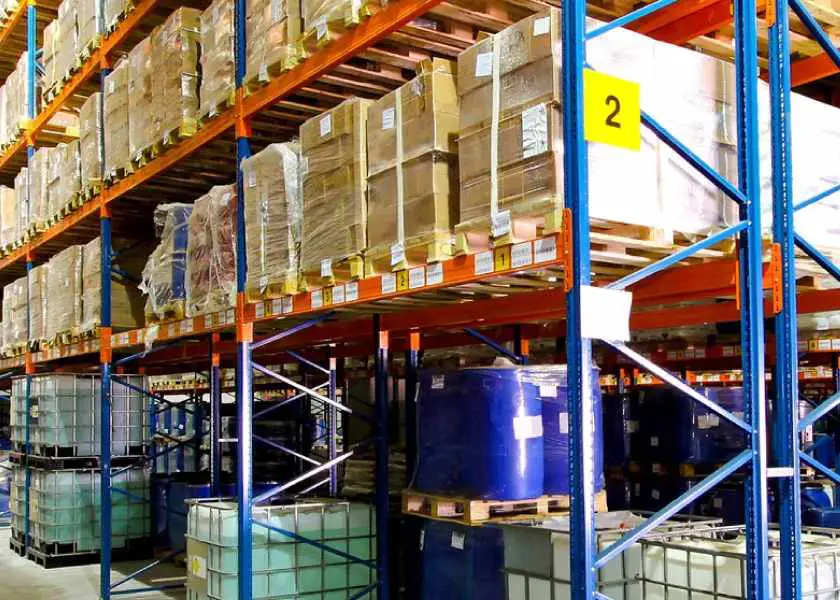 Test de Charge des Racks et Rayonnages d'Occasion Industriels Légers